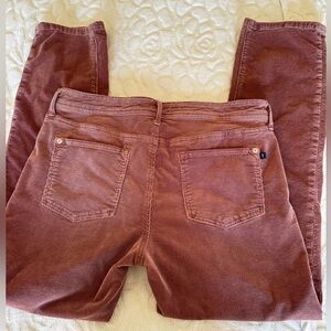 Pilcro  Corduroy Pants Dusty Rose Pink Size 30 Anthropologie